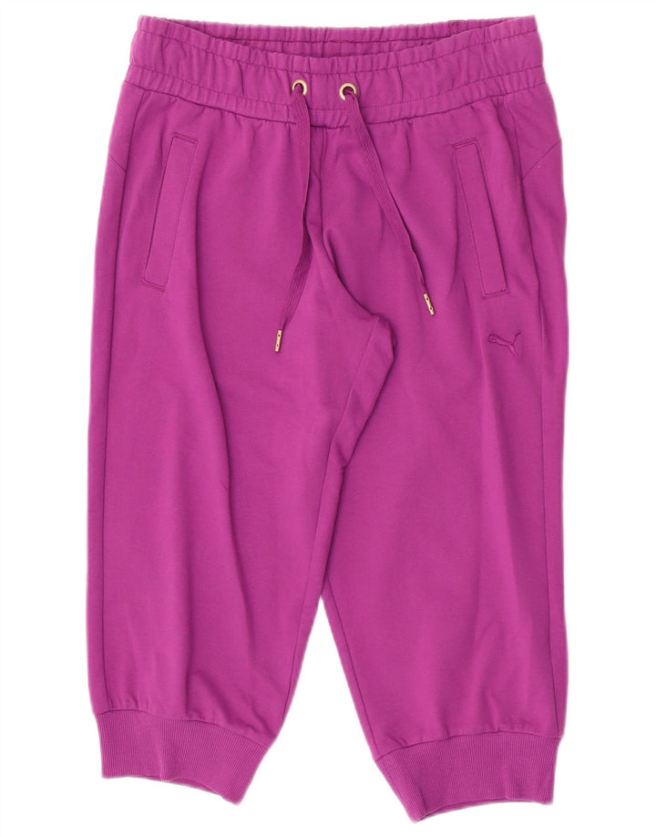 Puma ženske Capri trenirke Hlače Joggers srednje ljubičaste boje