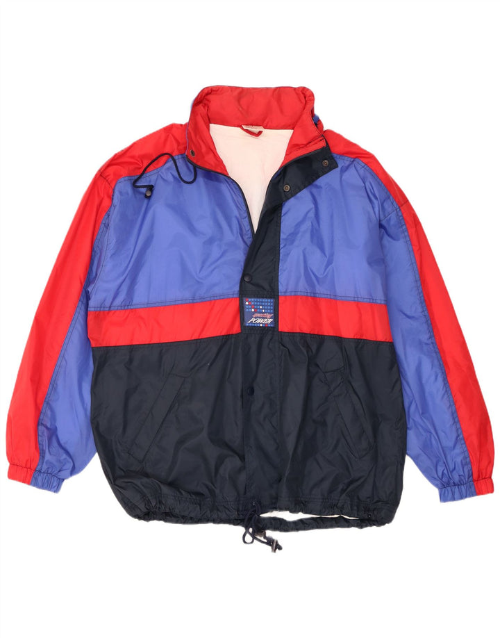 Muška kišna jakna s kapuljačom Marcel Clair EU 56 3XL tamnoplava boja