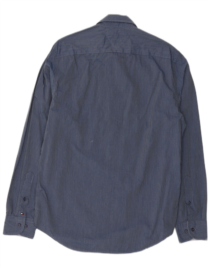 Tommy Hilfiger Mens New York Fit Regular Denim košulja Medium Blue Gingham