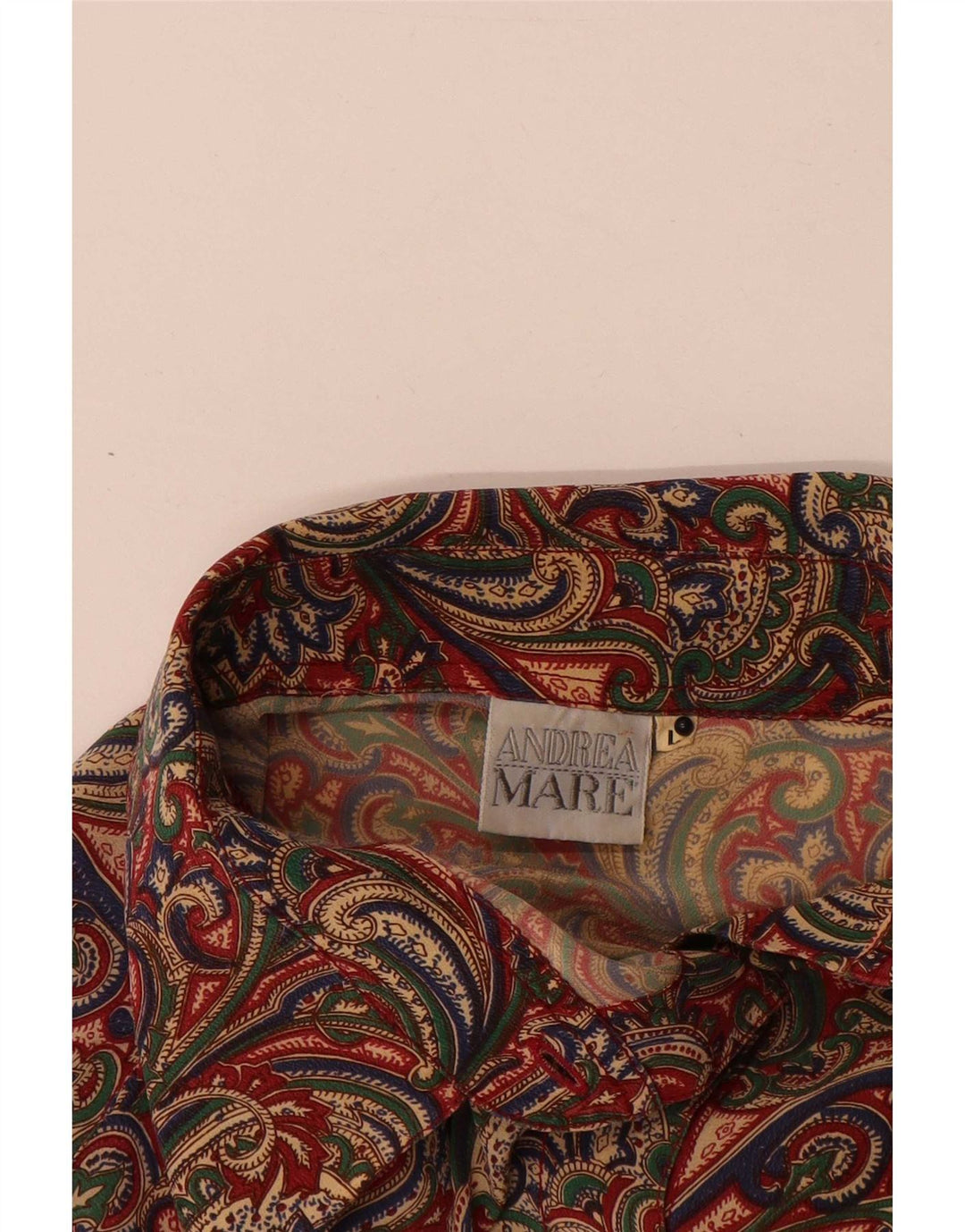 Andrea Mare ženska prevelika košulja bluza UK 16 Veliki raznobojni paisley