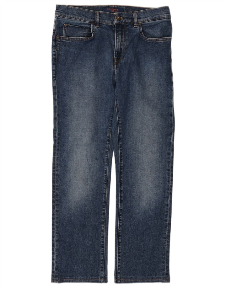 TRUSSARDI Ženske ravne traperice W31 L28 Plave