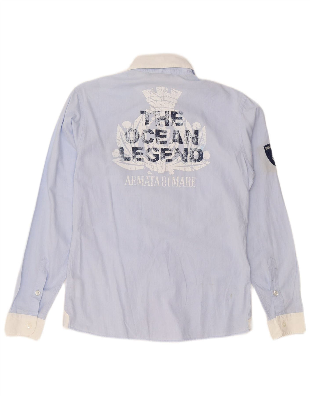 Armata Di Mare majica s motivima za dječake 13-14 godina XL, plavi pamuk