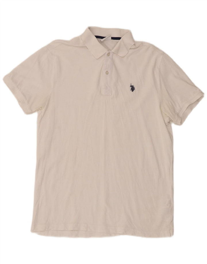 U.S. Polo Assn. Muška košulja velika bijela pamučna