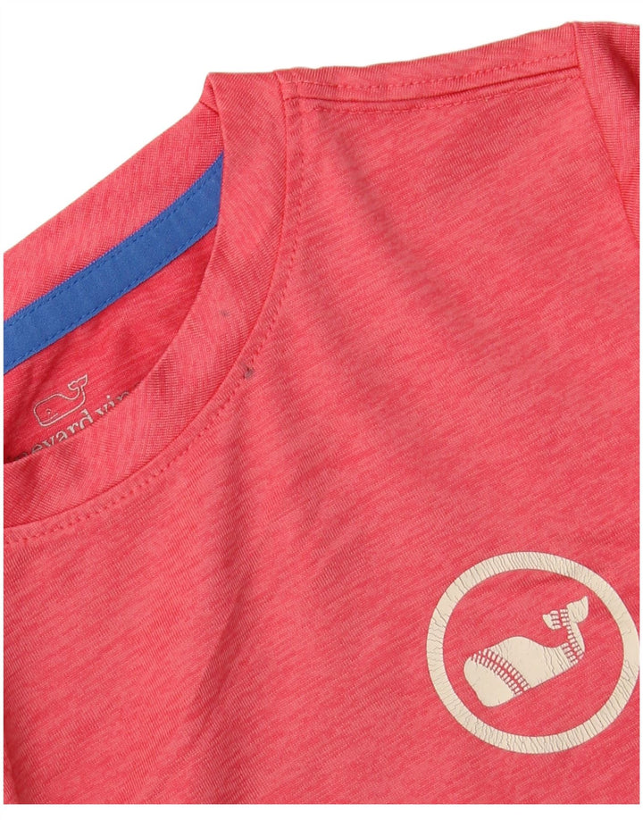 VINEYARD VINES Majica kratkih rukava Performance za dječake, 4-5 godina, ružičasta