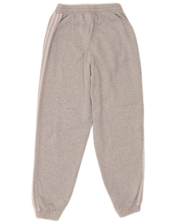 Adidas Womens Graphic Tracksuit Trousers Joggers UK 8 Small Grey Cotton