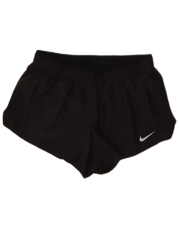 Nike Ženske Dri Fit Sportske kratke hlače UK 16 veliki crni poliester