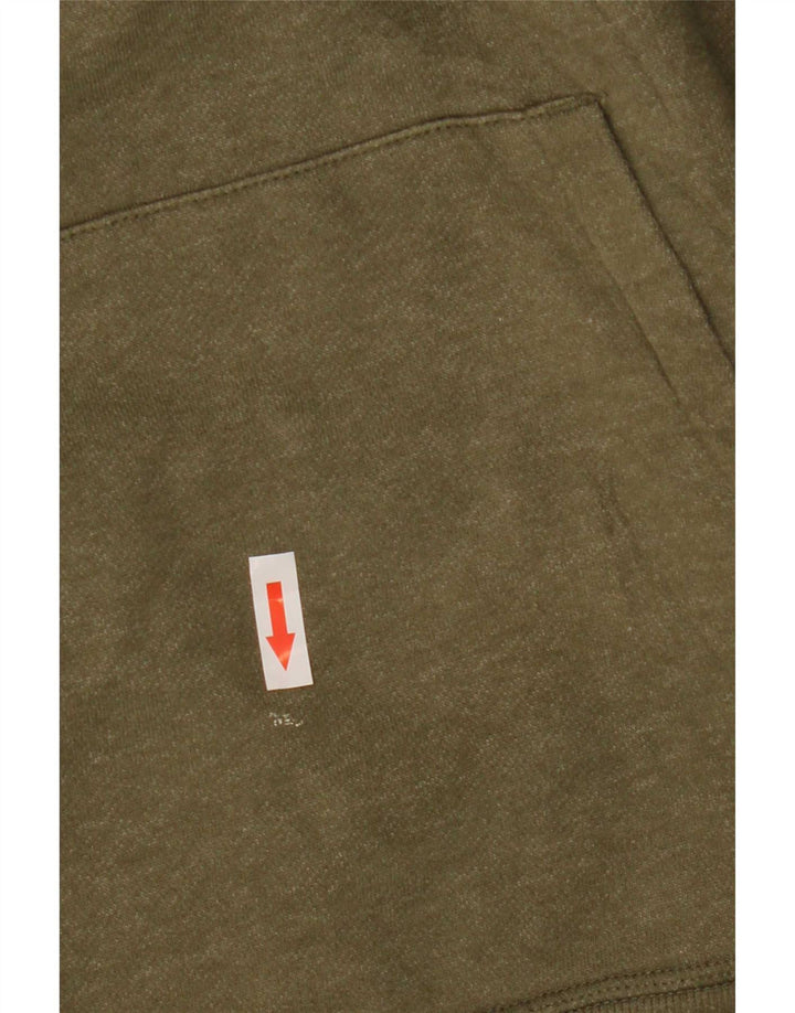 Levi's muška majica s kapuljačom s kapuljačom, srednji kaki pamuk