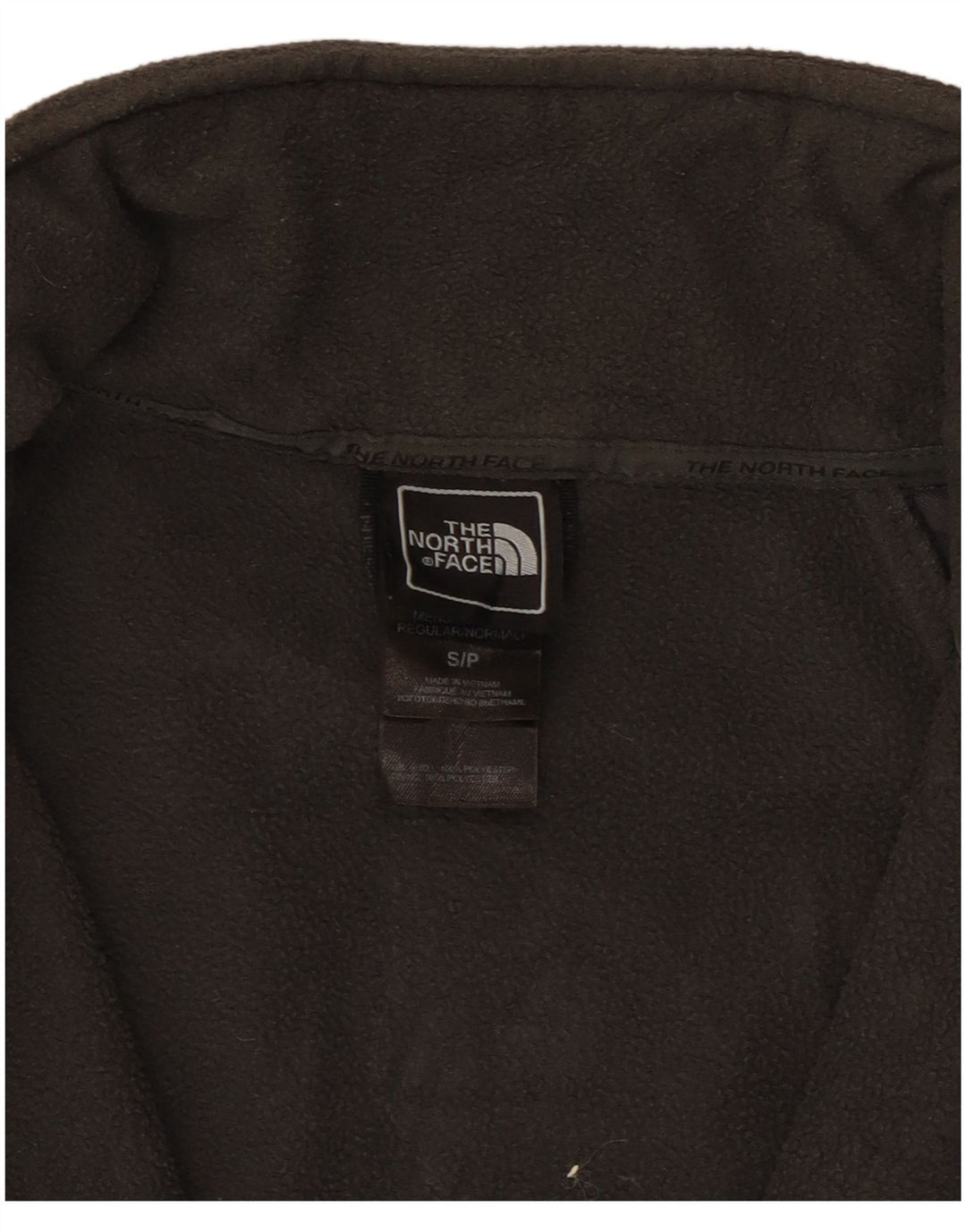 The North Face muška flis jakna UK 36 mali sivi poliester