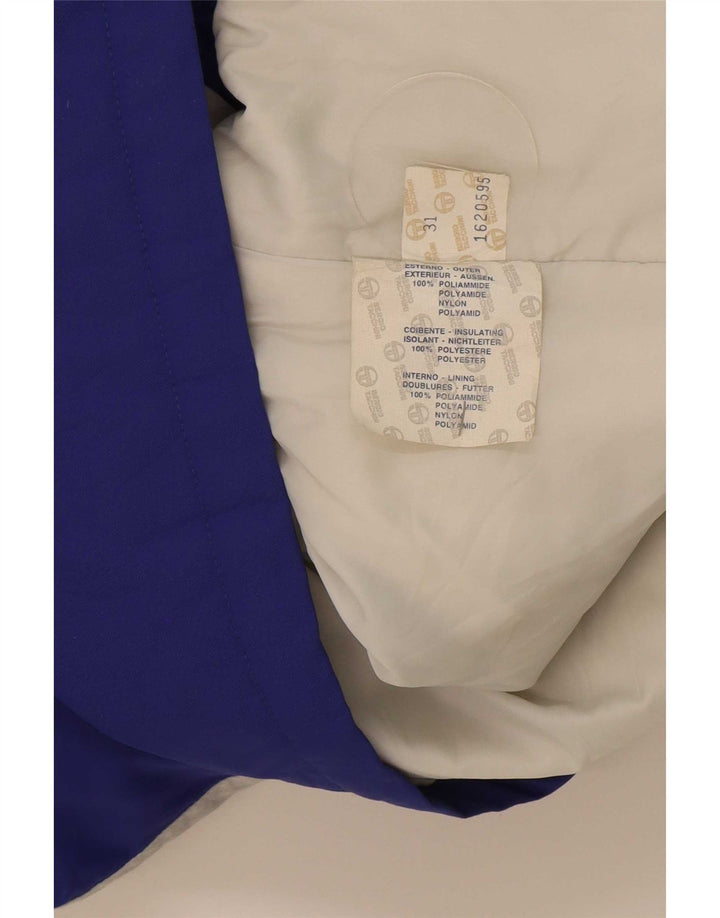 Sergio Tacchini muška skijaška jakna s kapuljačom IT 54 2XL plava poliamidna boja