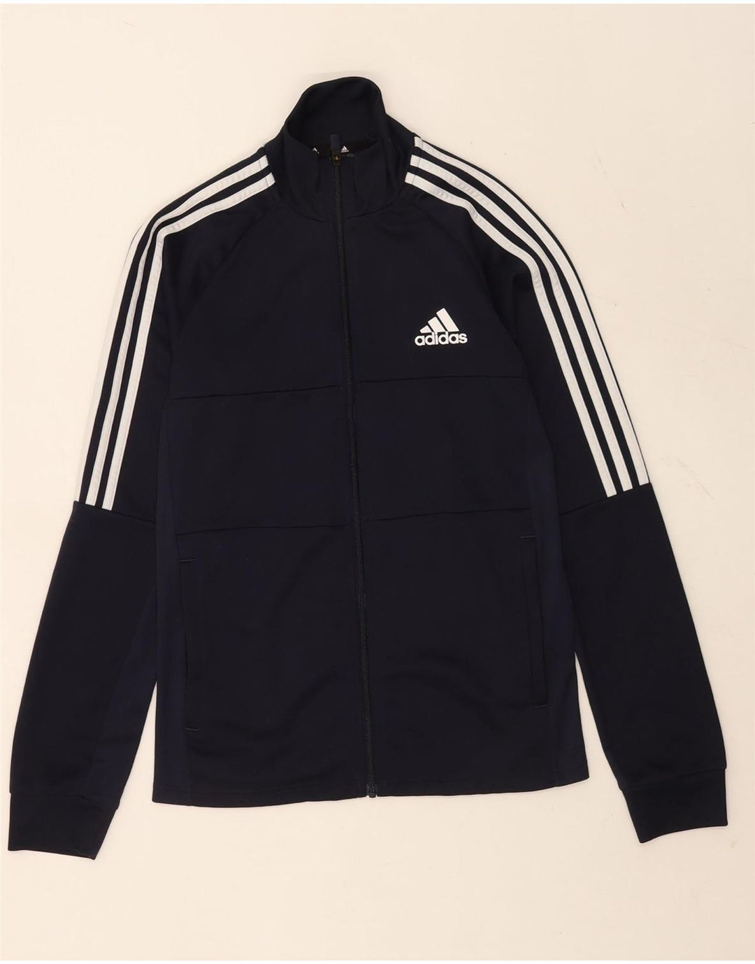 Adidas muška Aeroready gornja jakna od trenirke mala tamnoplava poliester