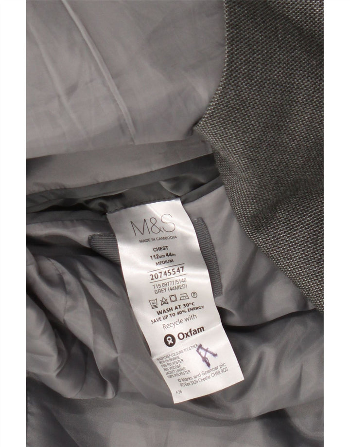 Marks & Spencer muška jakna sa 2 gumba UK 44 2XL sivi poliester