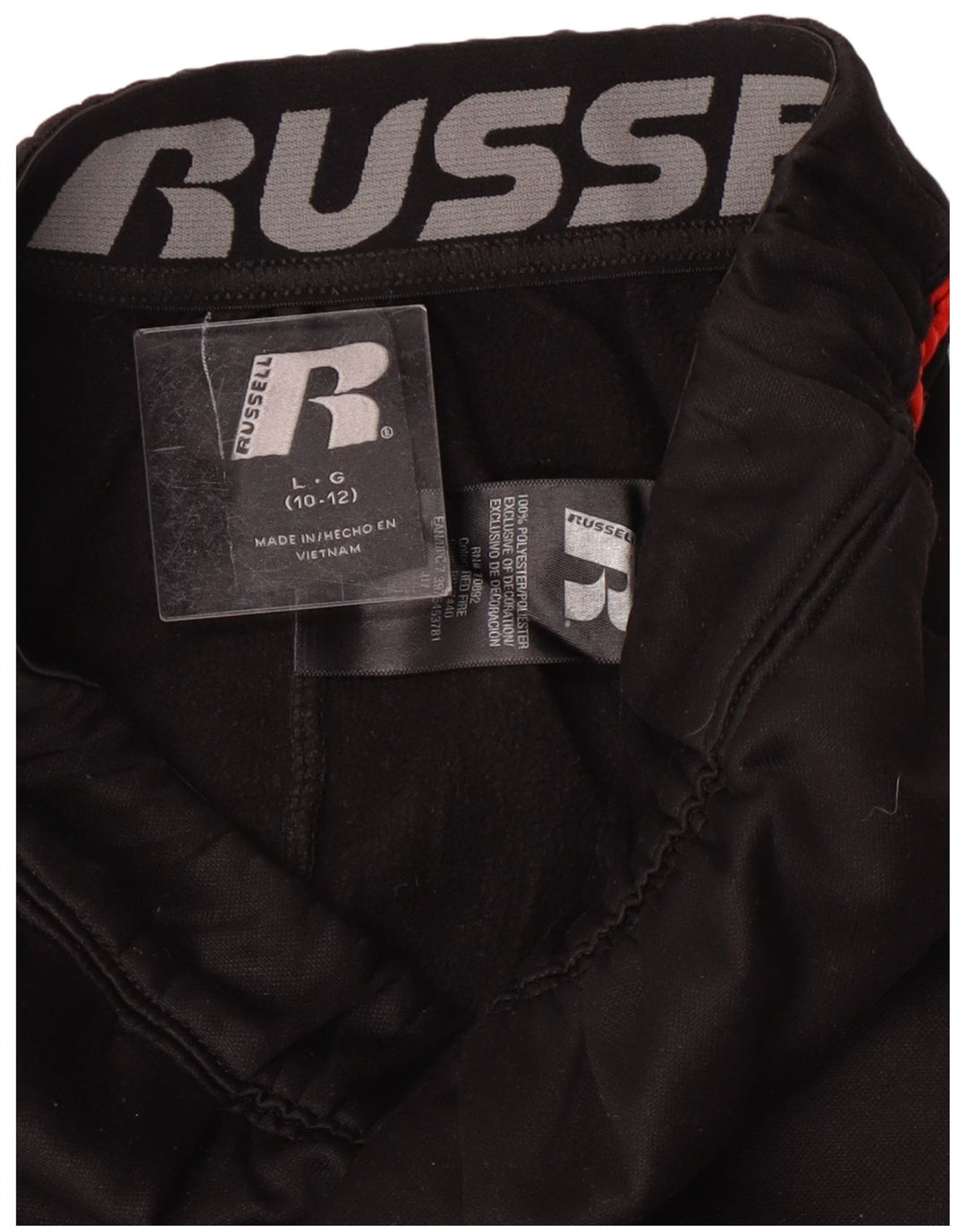 Russell Athletic Hlače za trenirku za dječake 10-11 godina velike crne