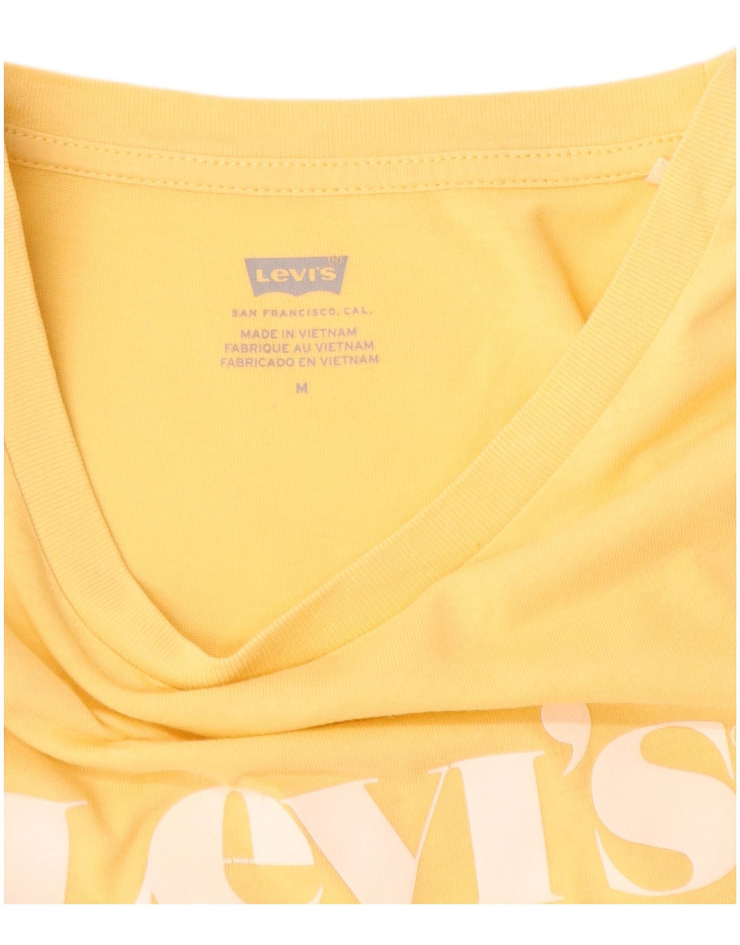 Levi's ženska majica kratkih rukava s grafičkim motivima UK 12 srednje žuta