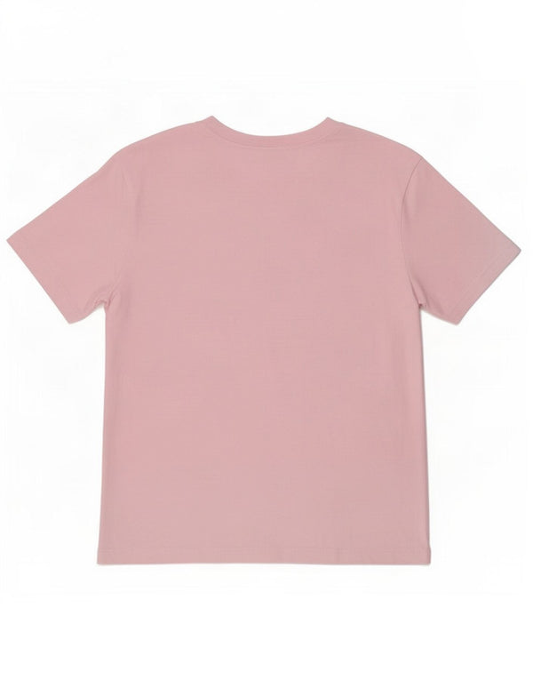 Zara ženska majica kratkih rukava UK 10 Small Pink Cotton