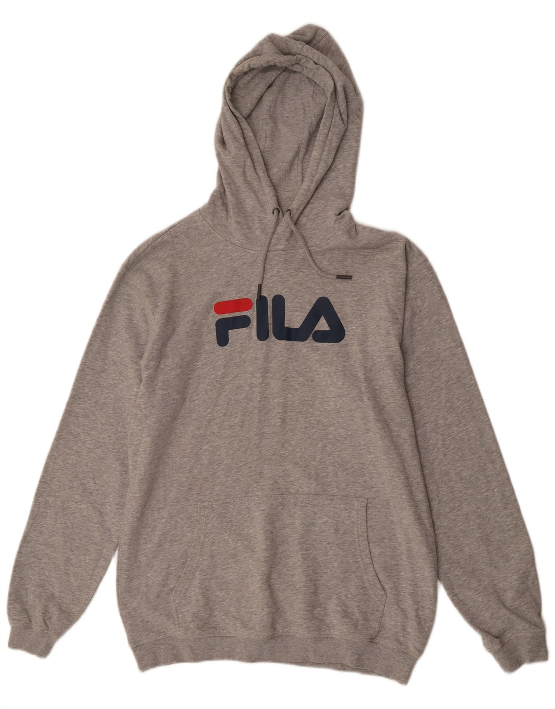Fila muška majica s kapuljačom XL, sivi pamuk