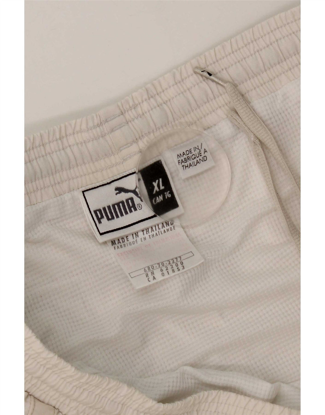 Puma muške sportske kratke hlače XL bijeli najlon
