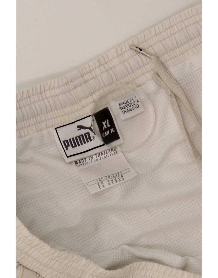 Puma muške sportske kratke hlače XL bijeli najlon
