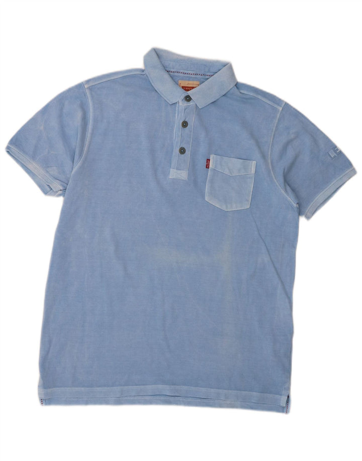 Levi's polo majica za dječake 15-16 godina, plavi pamuk