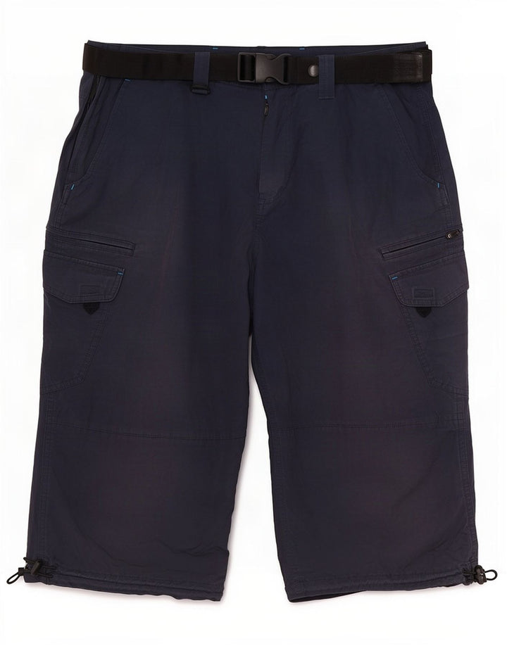Marks & Spencer muške kargo bermude Regular Fit W36 velike tamnoplave
