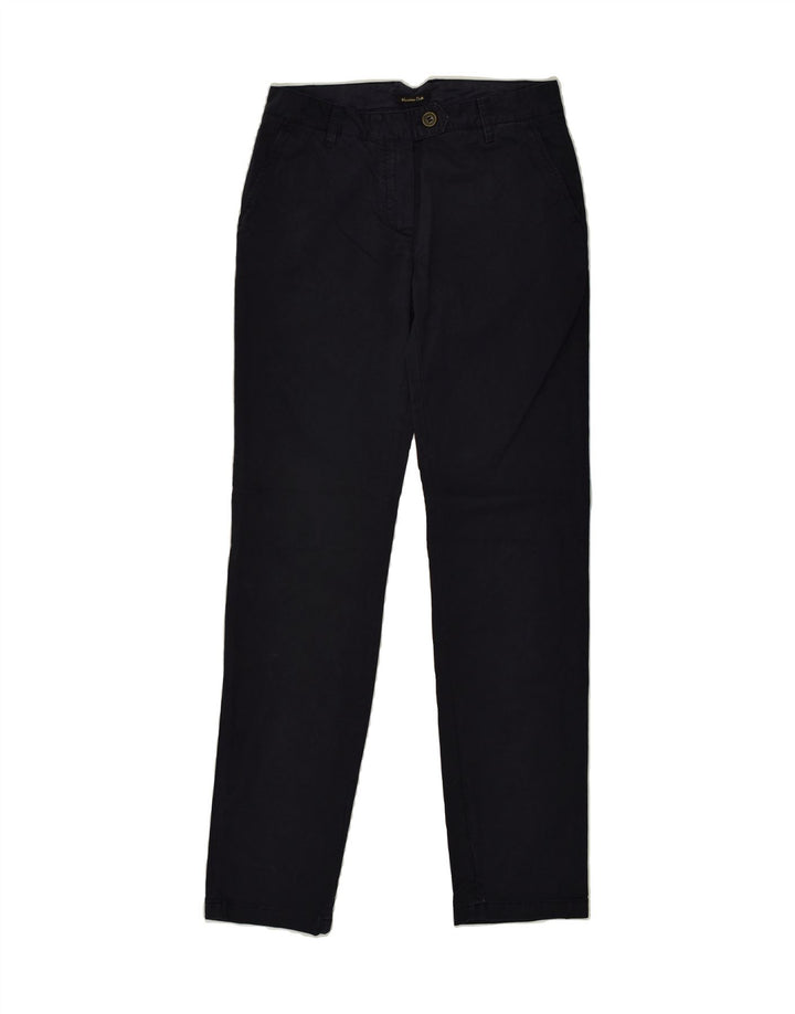 MASSIMO DUTTI Mens Slim Casual Trousers W26 L30 Navy Blue | Vintage Massimo Dutti | Thrift | Second-Hand Massimo Dutti | Used Clothing | Messina Hembry 