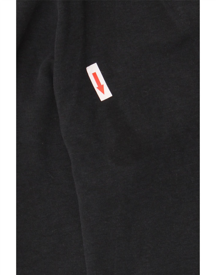 Nike Ženske Capri Trenirke Hlače UK 14 Srednje crni pamuk