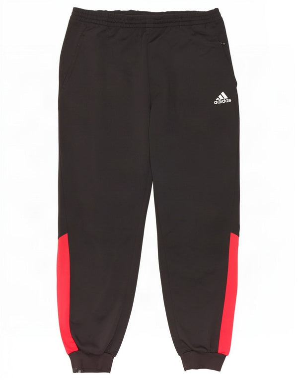 Adidas muške hlače za trenirku Joggers UK 48/50 XL Black Colourblock