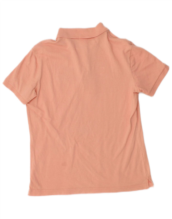 Lacoste ženska polo majica UK 12 srednje ružičasti pamuk