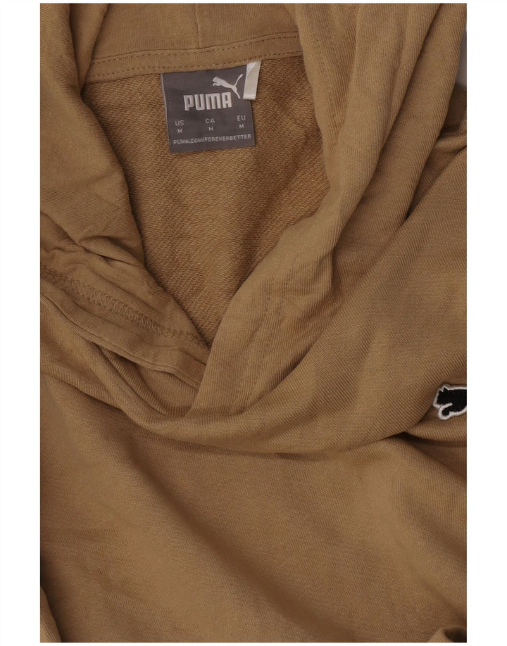 Puma muška majica s kapuljačom srednje bež boje