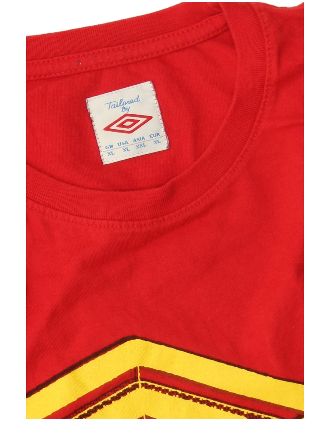 UMBRO muška majica s grafičkim motivima XL crvena