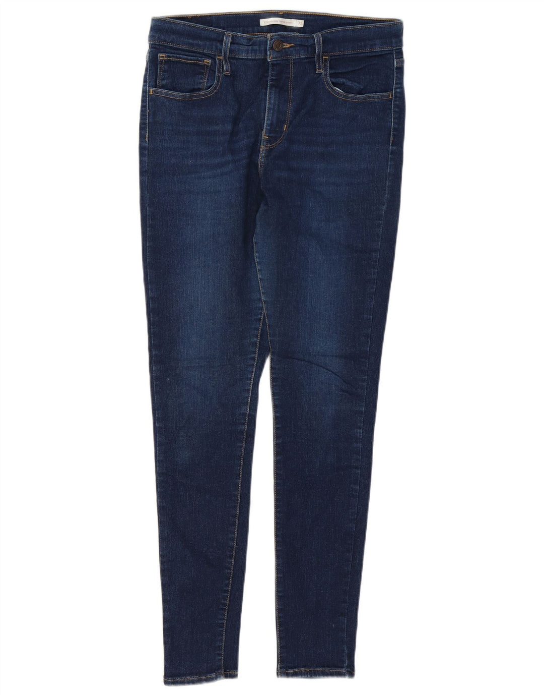 LEVI'S ženske 720 super uske traperice visokog struka W31 L29 tamnoplavi pamuk