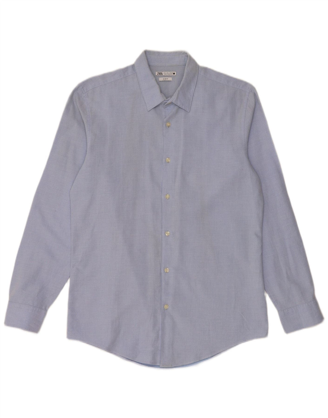 ZARA muška uska košulja velika, plava pamučna