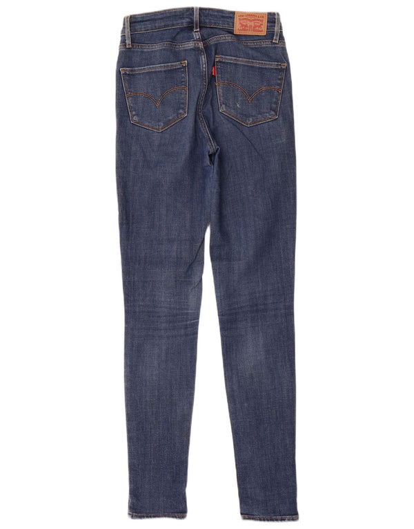 Levi's ženske uske traperice visokog rasta 721 W25 L31 plavi pamuk