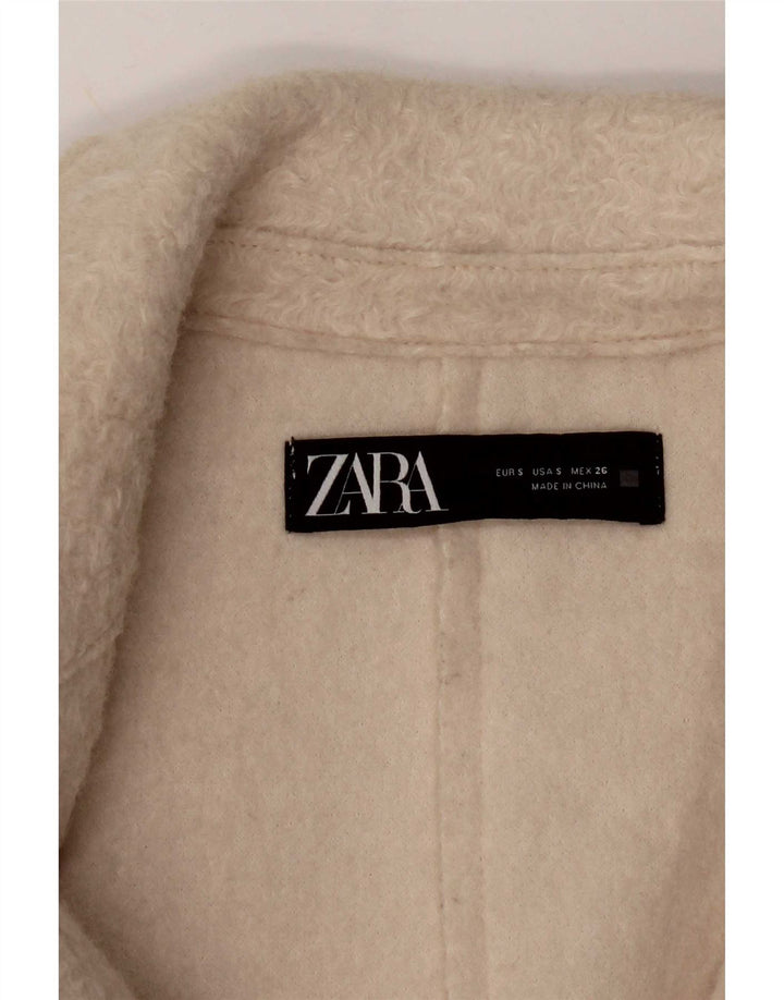 Zara ženski preveliki kaput UK 10 Small Beige