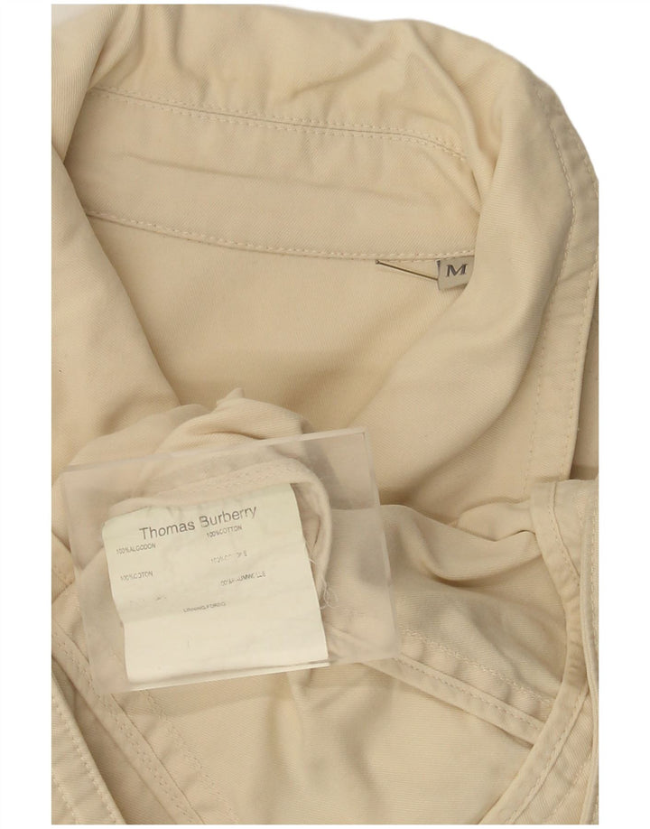 Burberry ženska bomber jakna UK 14 srednje bež pamuk