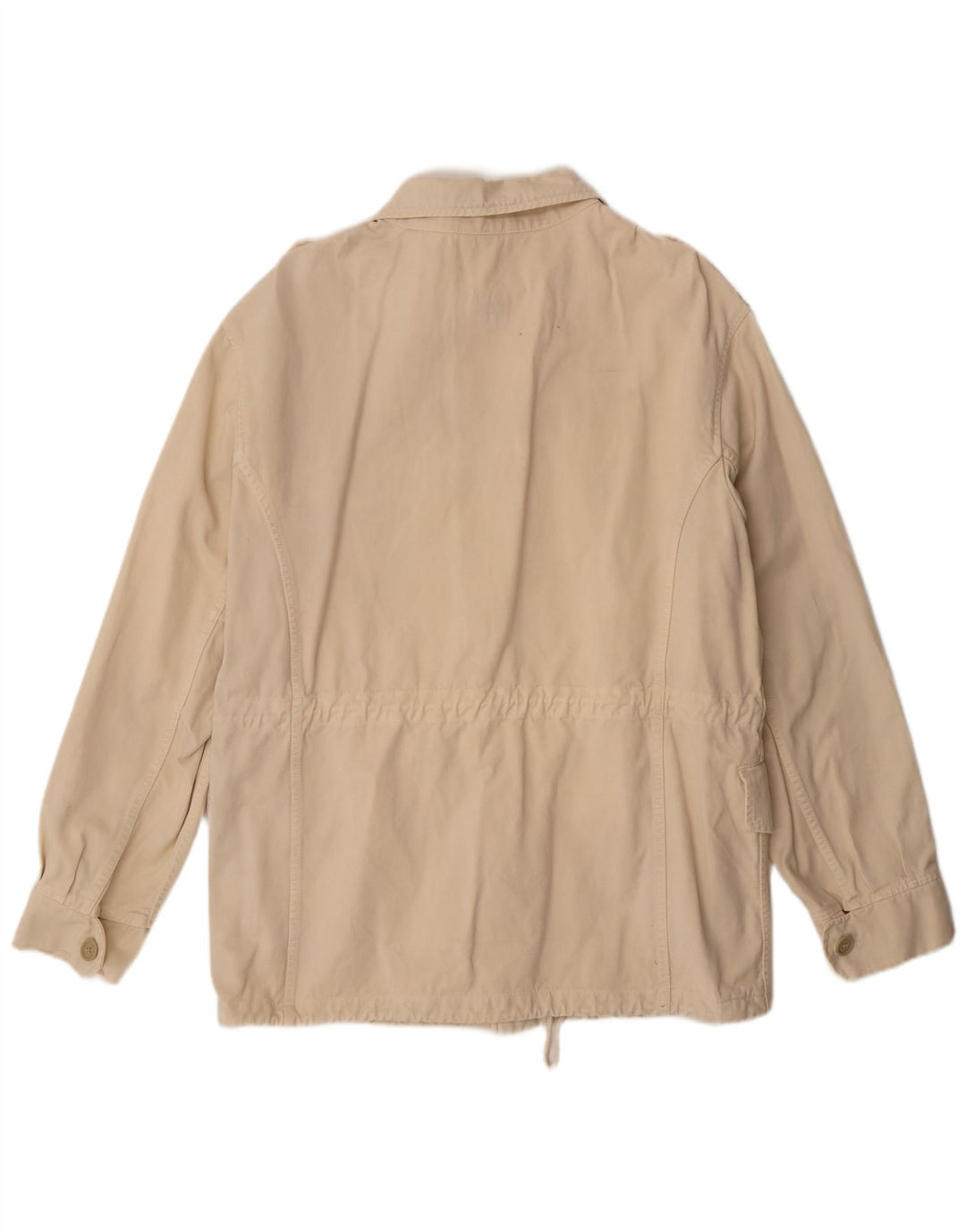 VINTAGE muška vojna pomoćna jakna UK 36 Mala bež pamuk
