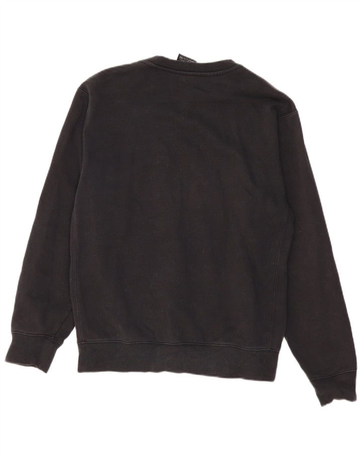 NIKE Womens Oversized Sweatshirt Jumper UK 10 Small Black Cotton Vintage Nike and Second-Hand Nike from Messina Hembry 