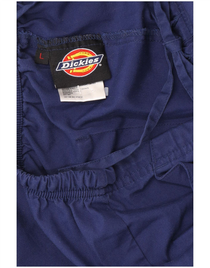 Dickies muške obične kargo hlače velike W34 L30 tamnoplavi poliester