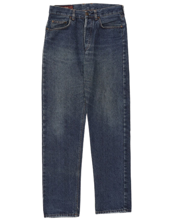 Marlboro Classics Mens Straight Jeans W32 L34 Plavi pamuk