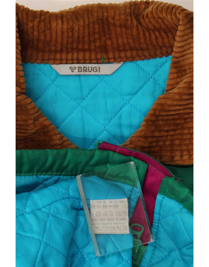 Brugi muška vjetrovka jakna UK 44 2XL zeleni poliester