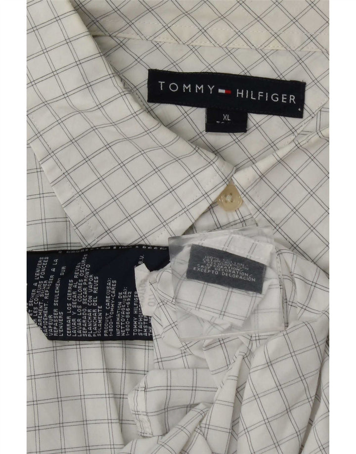 Tommy Hilfiger muška košulja XL bijeli pamuk na karu