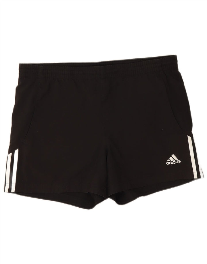 Adidas muške sportske kratke hlače srednje crne boje od poliestera