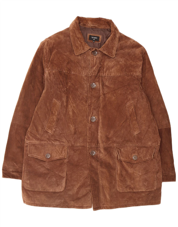 Vintage muška antilop jakna veličina 60 3XL smeđa koža