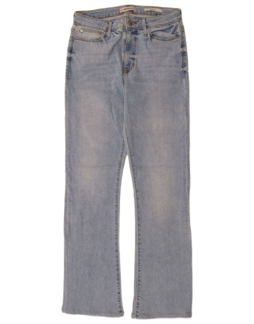 GUESS Ženske seksi lepršave traperice W30 L31 Plave