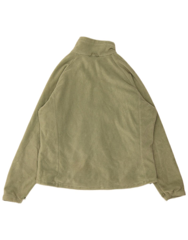 Ženska jakna Columbia Interchange Liner flis UK 18 XL zeleni poliester