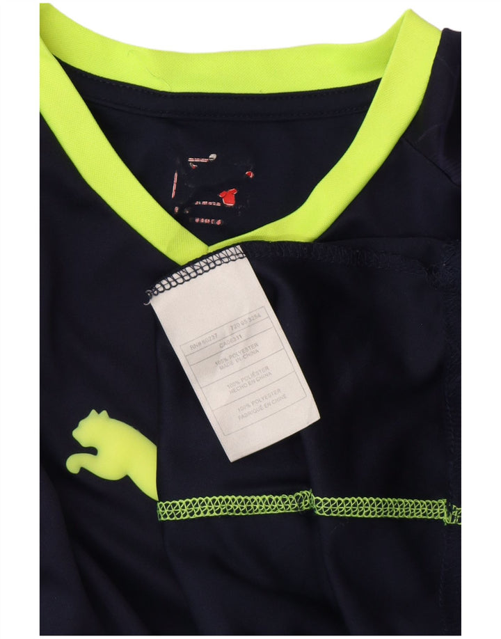 PUMA ženska majica kratkih rukava s grafičkim motivima srednje tamnoplavi poliester