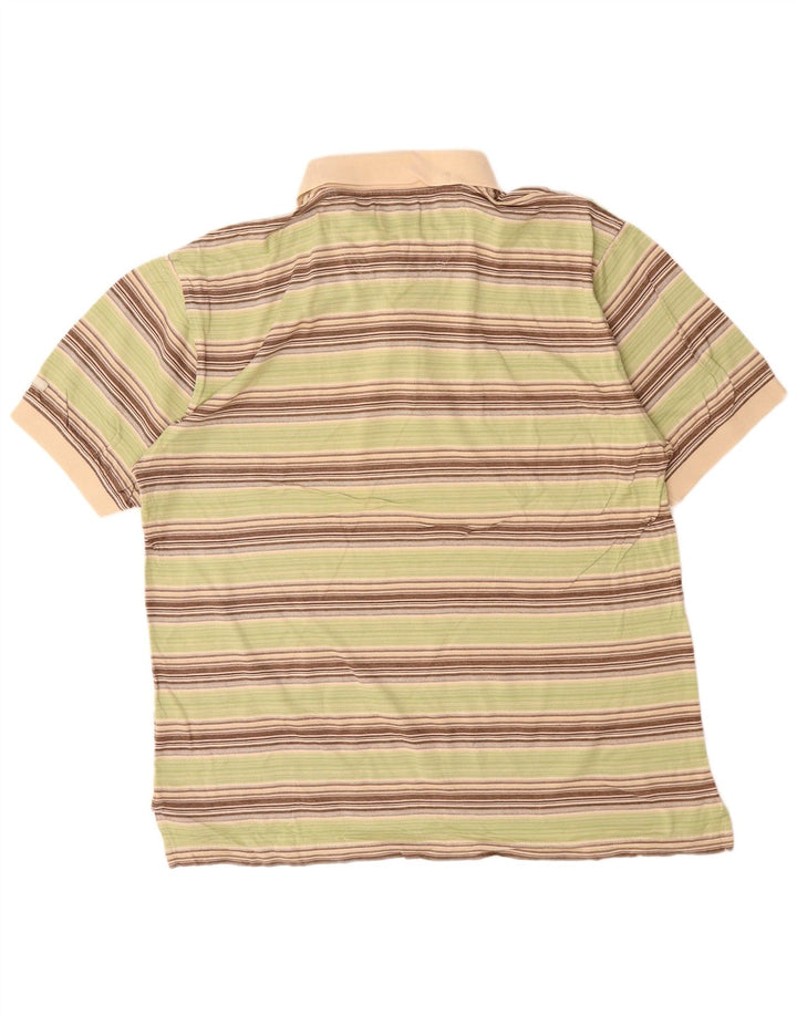 IZOD muška polo majica velike sive pruge, pamuk