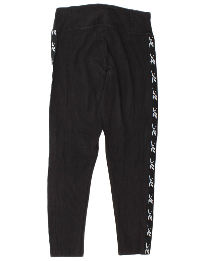 REEBOK Ženske grafičke tajice UK 12/14 srednje crne