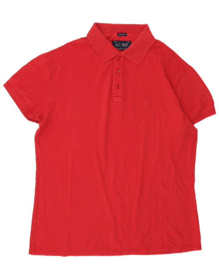Armani Jeans muška polo majica velika crvena