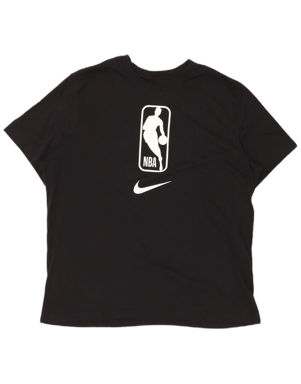 NIKE Muška NBA majica kratkih rukava 2XL crna