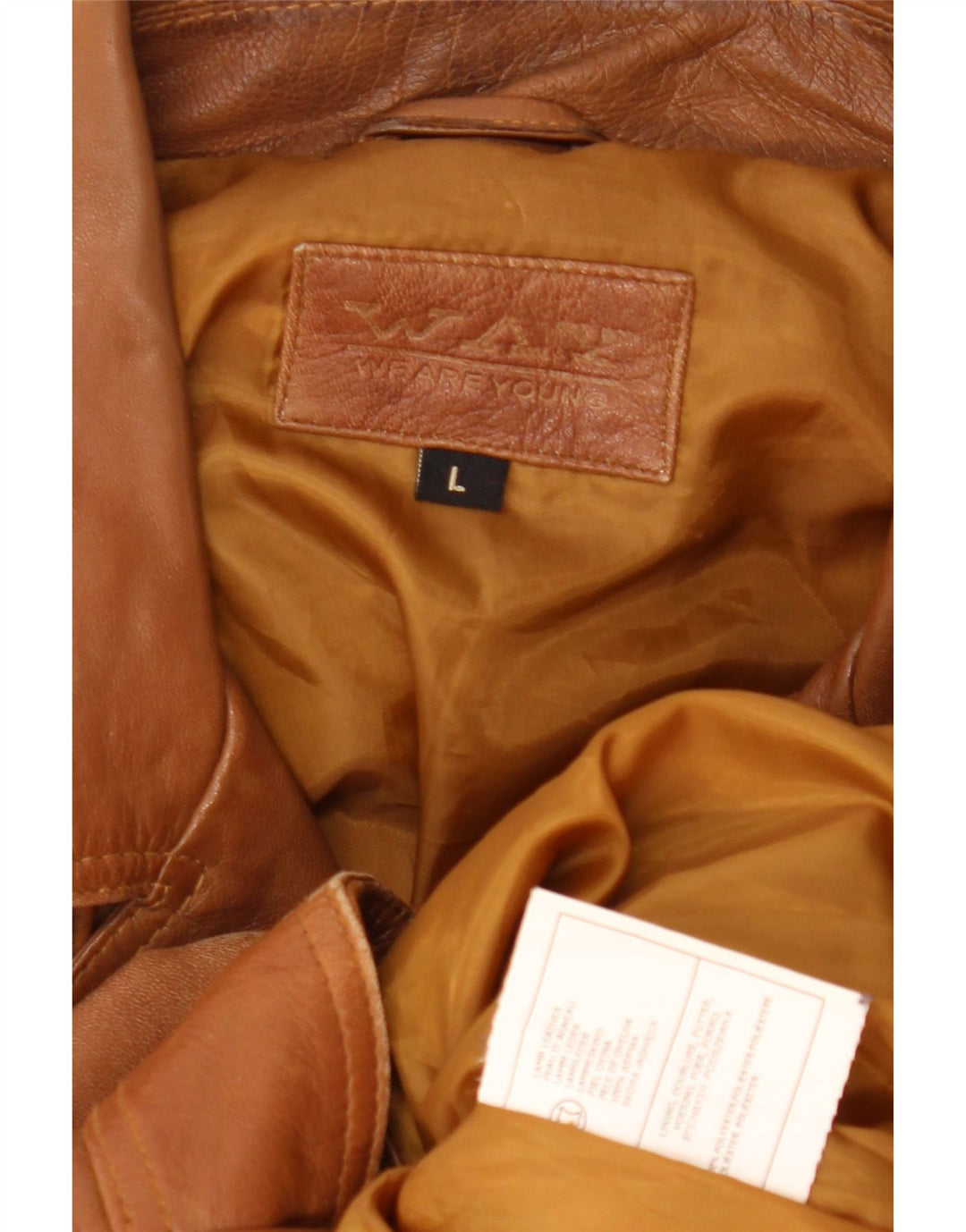 Vintage muška kožna biciklistička jakna UK 40 velika smeđa koža